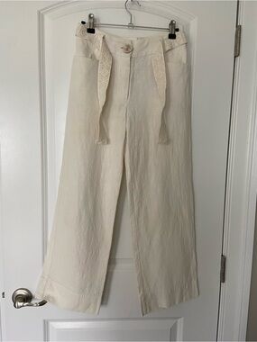 Mango Linen Pants